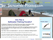 Tablet Screenshot of go-saltwater-fishing.com